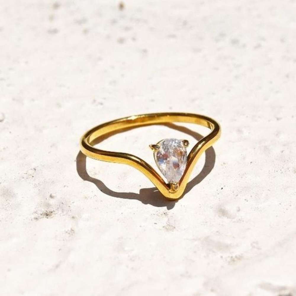 18k Gold Plated Minimalist Ring